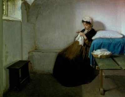 Luisa Sanfelice im Gefängnis, 1877 von Gioacchino Toma